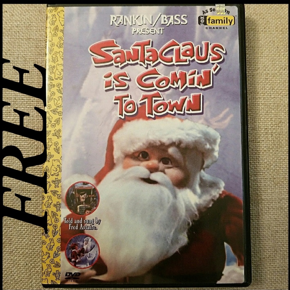 🎅FREE W/ PURCHASE🤶Santa Clause Is Coming DVD🎅